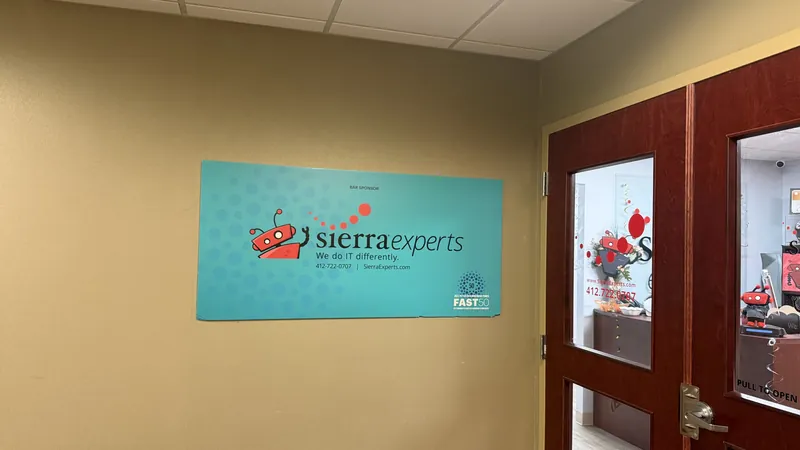 Entrance to the Sierra Experts office in Pittsburgh, Robinson Township