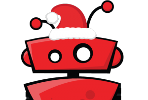xBert with Santa hat