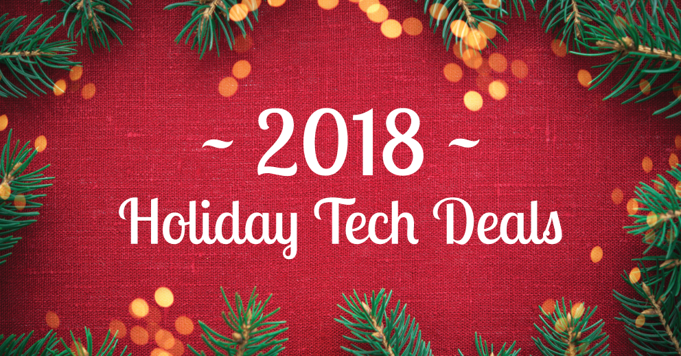 holiday tech deal blog graphic
