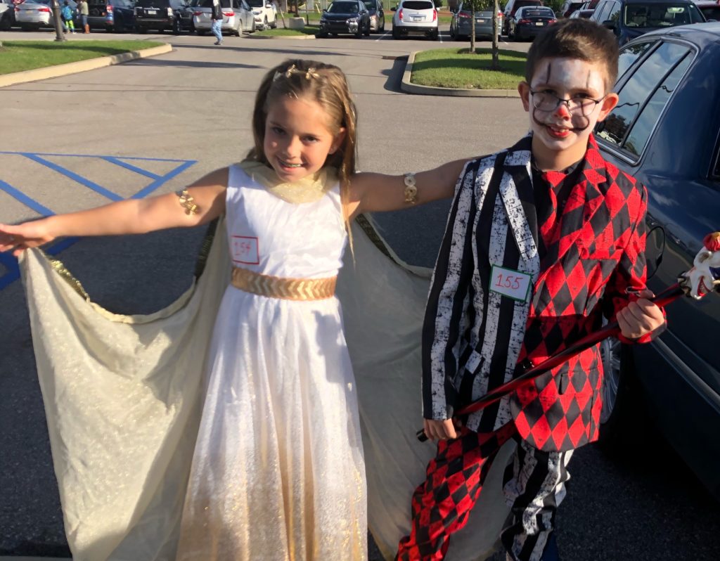costumes at trunk or treat