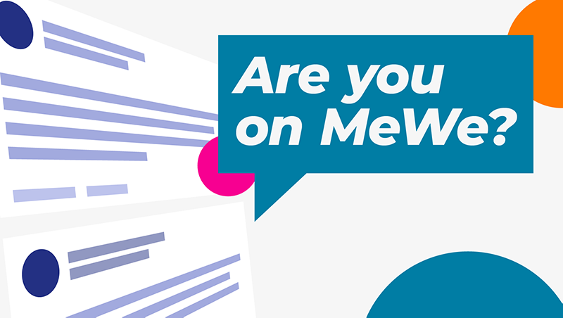 Are You on MeWe?