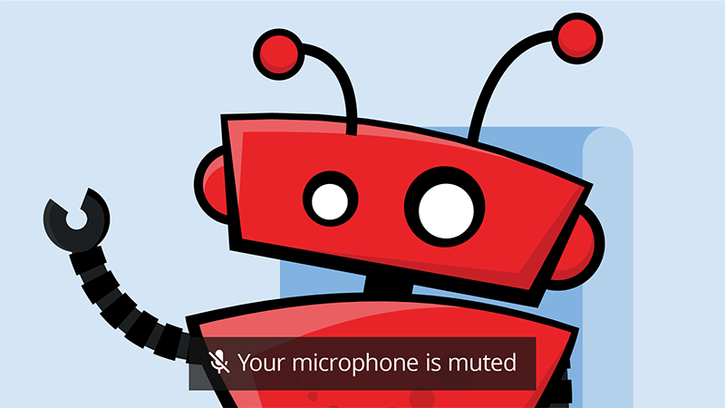 Your Mic is muted