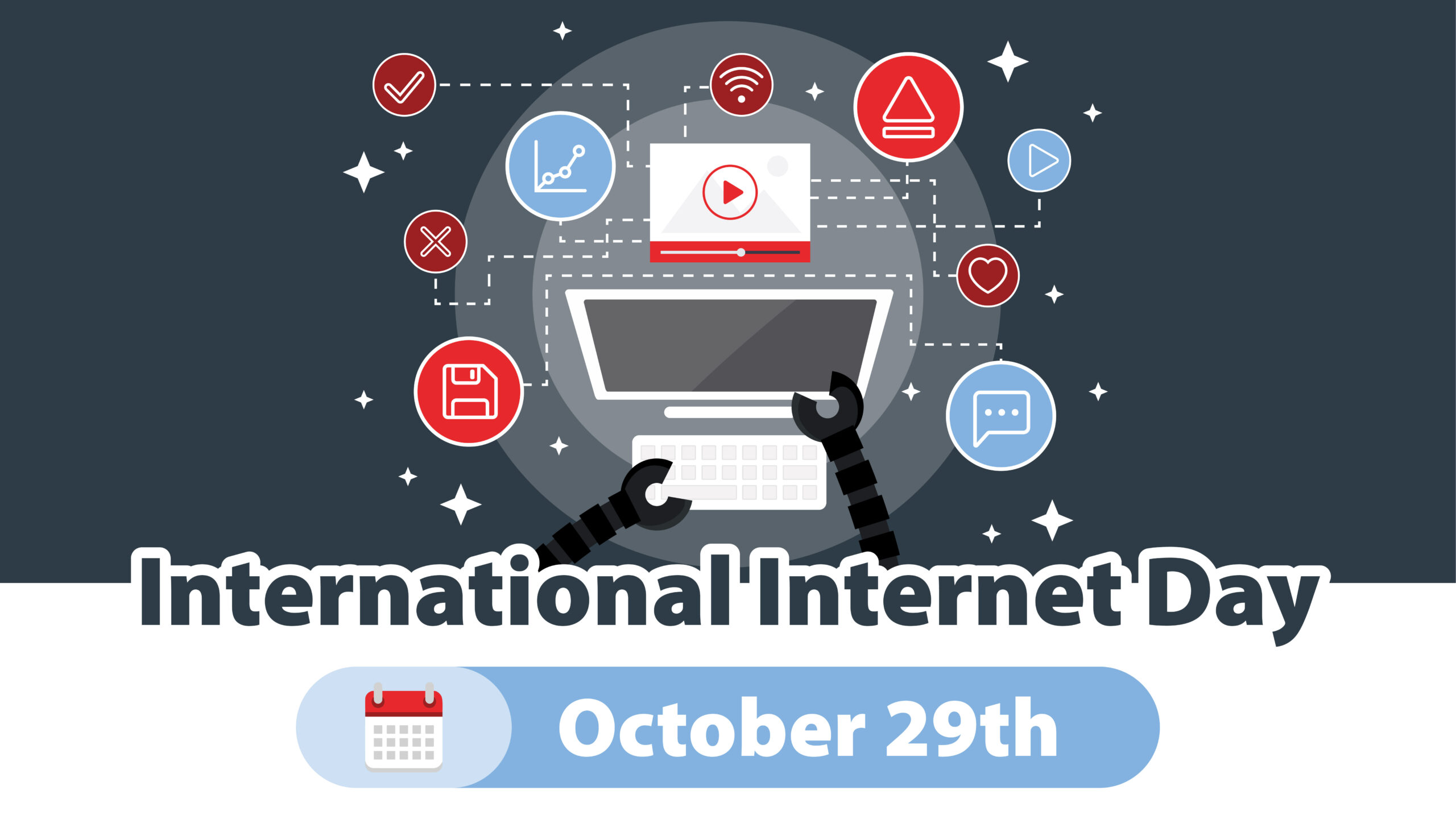 xbert on computer for international internet day