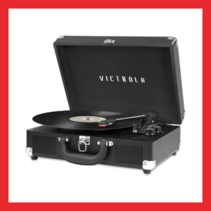 Victrola Vintage Bluetooth Portable Suitcase Record Player
