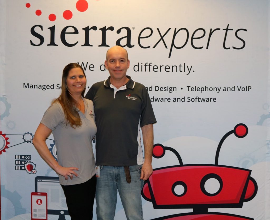 Managed IT Solutions Provider | Sierra Experts owners, Bruce and Stacy Freshwater.