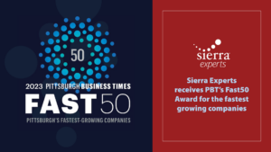 SIerra Experts is a recipient of the Fast 50 award