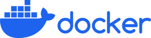 Docker logo in primary blue color
