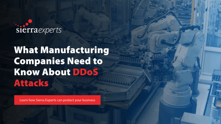 Sierra Experts takes the steps to prevent DDoS attacks.