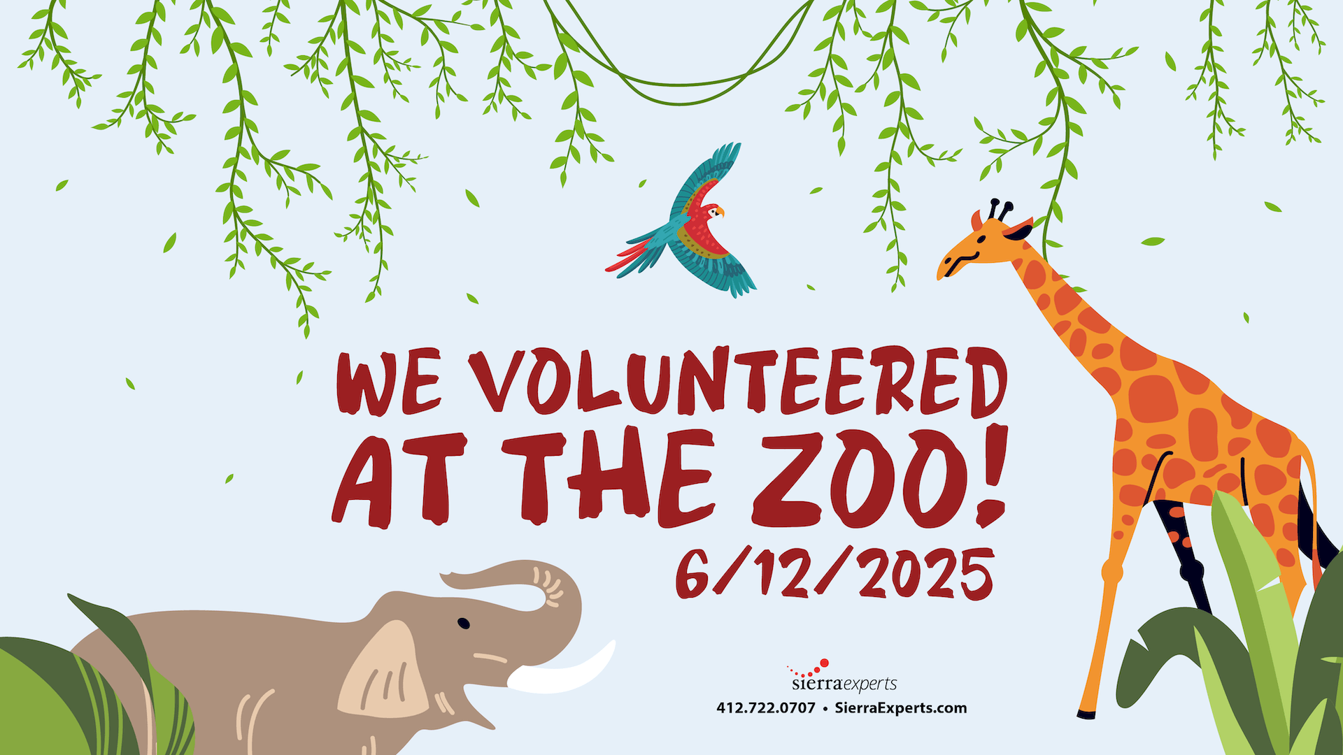 Sierra Experts Volunteers at the Pittsburgh Zoo