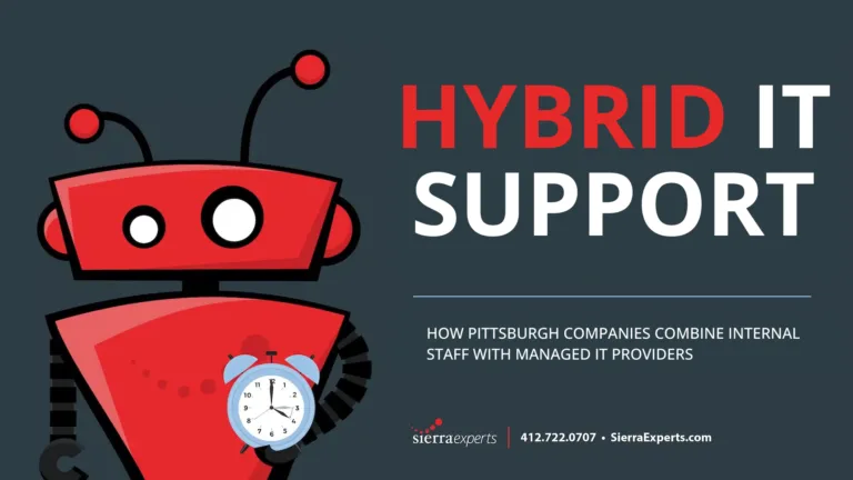 Hybrid IT Support How Pittsburgh Companies Combine Internal Staff With Managed IT Providers