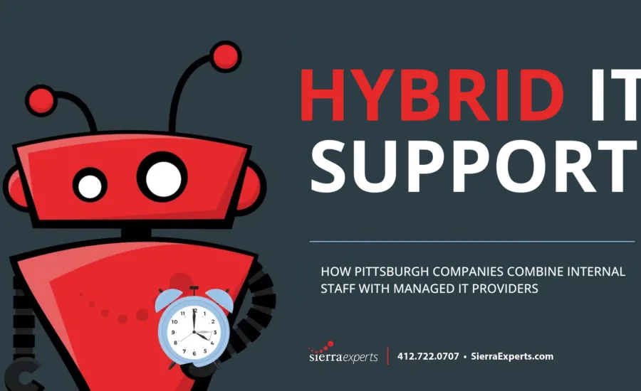 Hybrid IT Support How Pittsburgh Companies Combine Internal Staff With Managed IT Providers