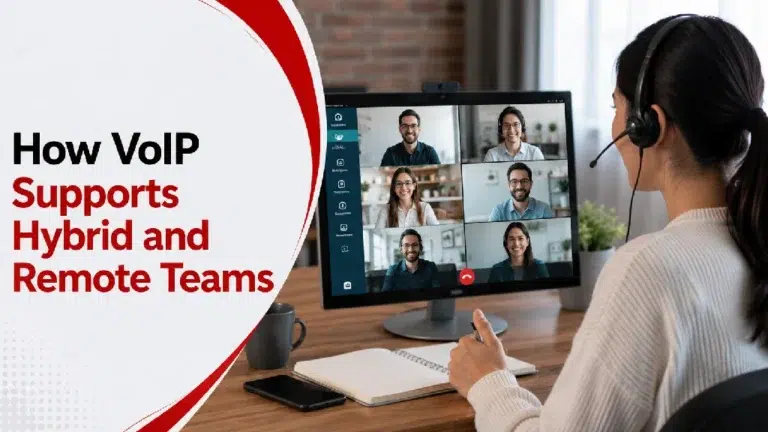 VoIP Supports Hybrid and Remote Teams Image