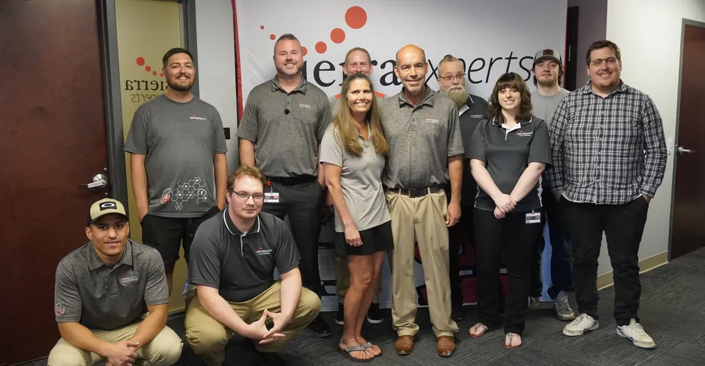 The Sierra Experts team at our office in Pittsburgh, Robinson Township